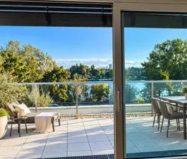 1210 Wien - Alte Donau | TERRASSENWOHNUNG 115 m², 4 Zimmer, 42 m² Terrassen | E-Garage | Traumausblick zur Alten Donau - Photo 2