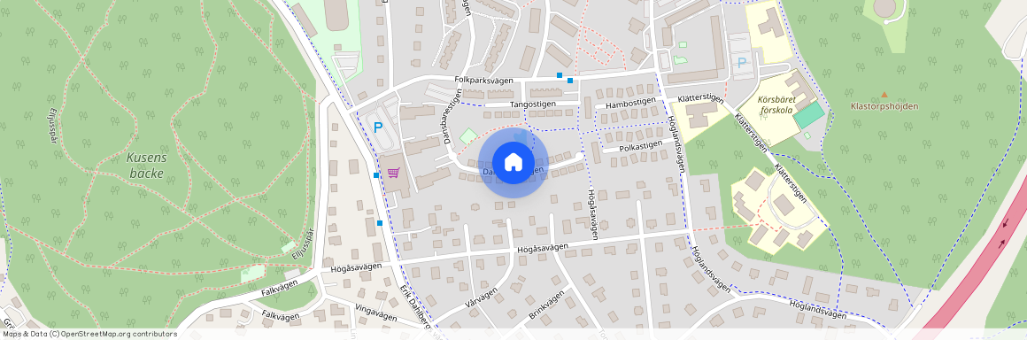 Dansbanestigen, Södertälje