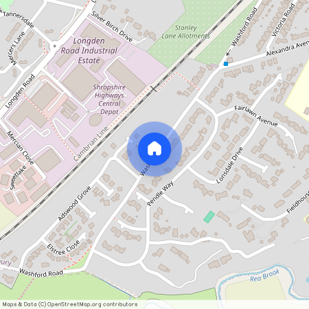 Washford Road, Meole Village, Shrewsbury, SY3