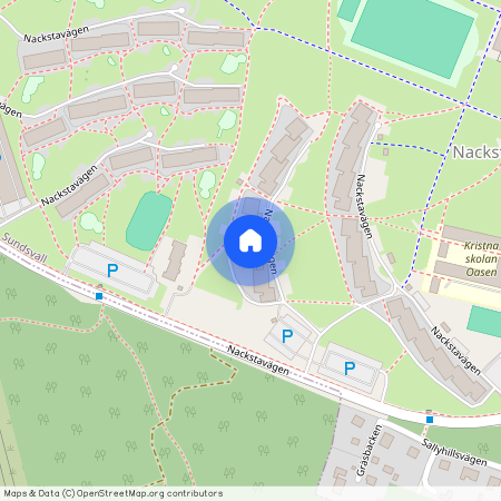 Nacksta, Sundsvall, Västernorrland, Nackstavägen 18 B