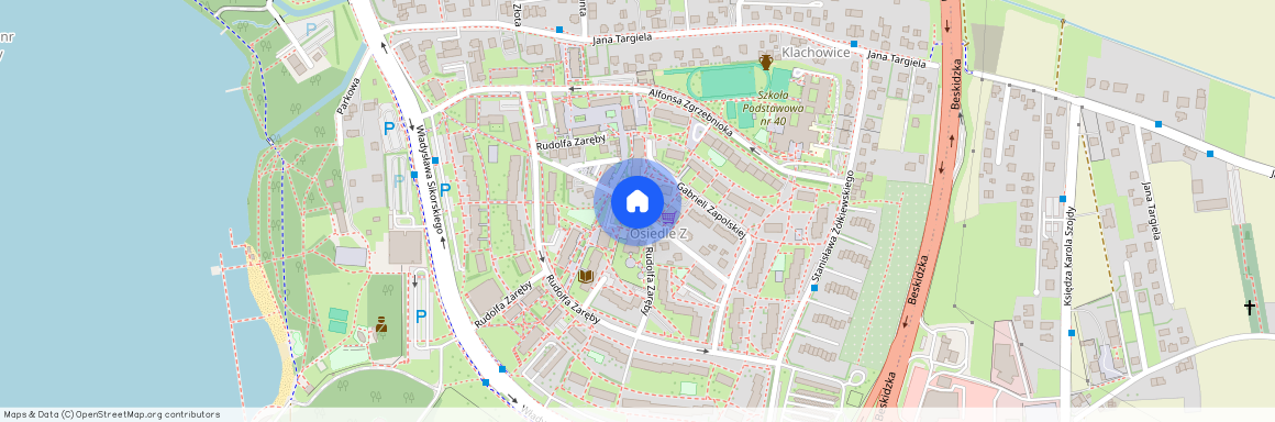 ul. Aleksandra Zelwerowicza, Osiedle Zuzanna, Tychy, śląskie