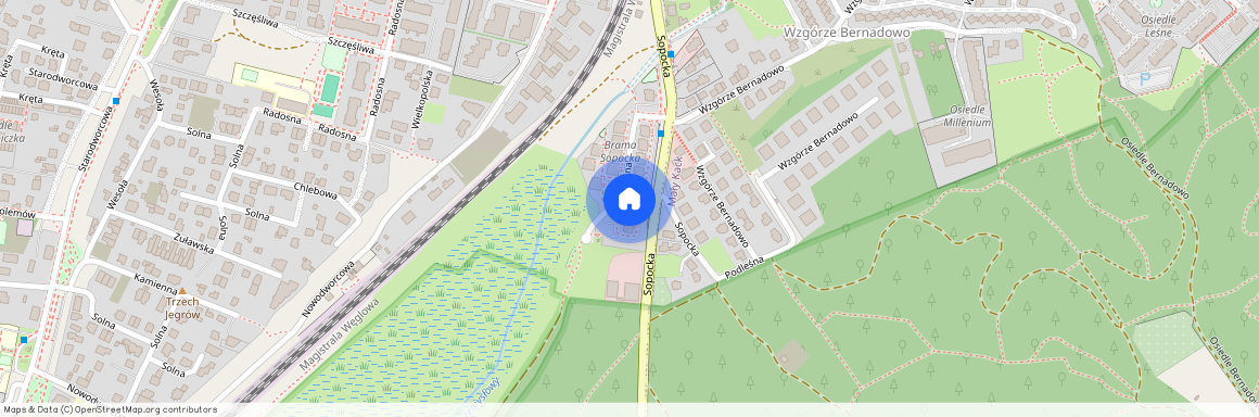 ul. Sopocka 2, Wielki Kack, Gdynia, pomorskie