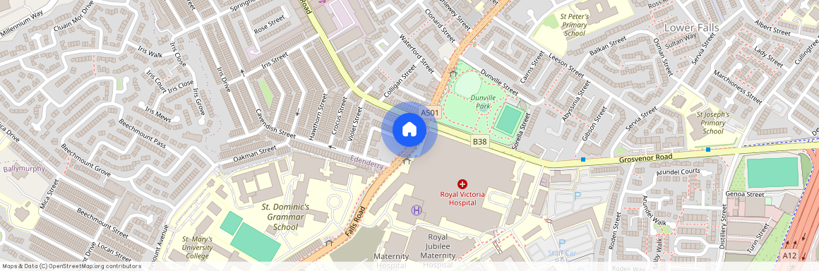 Apt 2, 121 Falls Road, Belfast, BT12 6AA