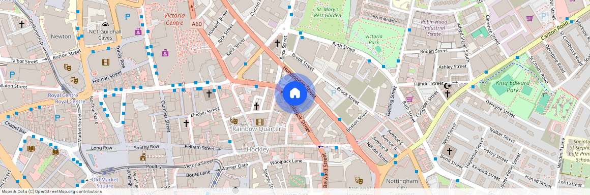 Lower Parliament Street, Nottingham, Nottinghamshire, NG1