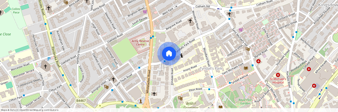 Elmdale Road, Tyndalls Park, BRISTOL, Bristol, Tyndalls Park