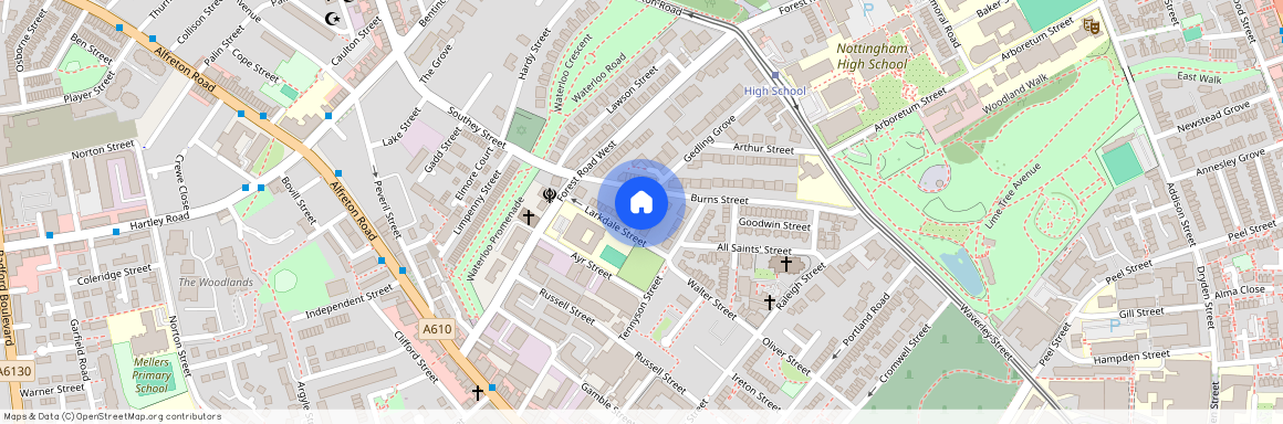 Wildman Street, Arboretum, Nottingham, NG7