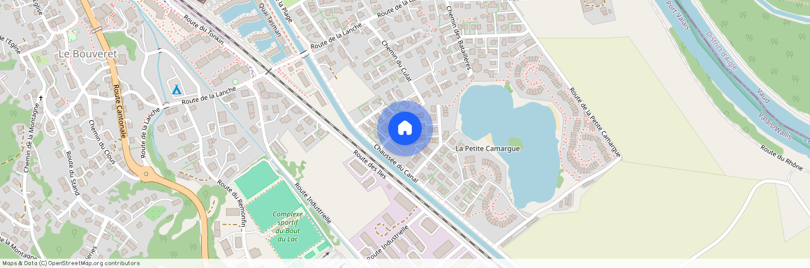 Chaussée du canal 28, 1897 Bouveret