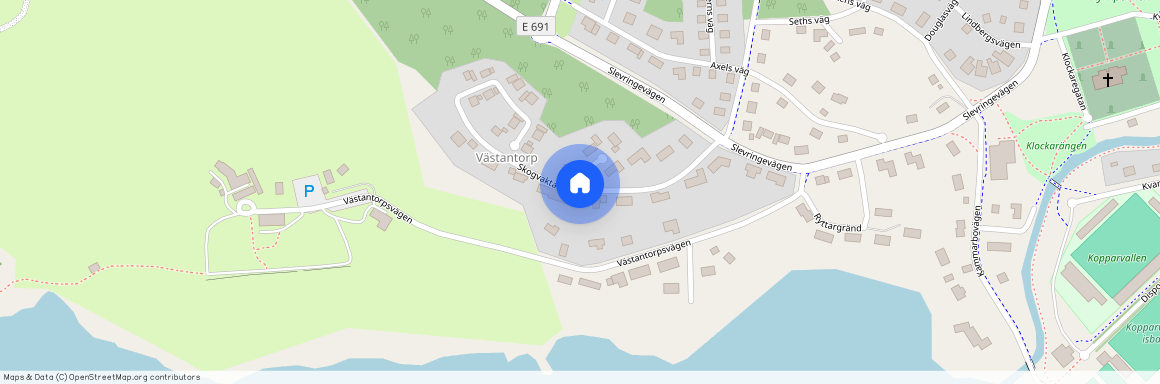 Skogvaktarevägen, Åtvidaberg