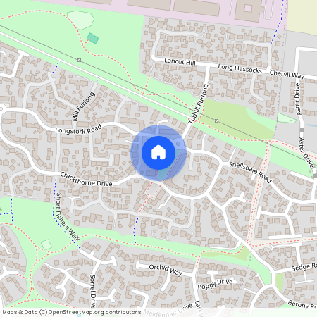 Flaxdown Gardens, Coton Meadows, Rugby, CV23