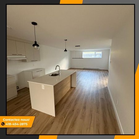 Magnifique condo 4 ½ neuf – rdc Lévis Centre-Ville - Photo 3
