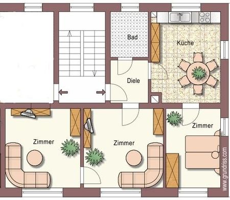 Einladende 3- Zimmerwohnung mit Einbauküche in der Paulsstadt - Photo 5