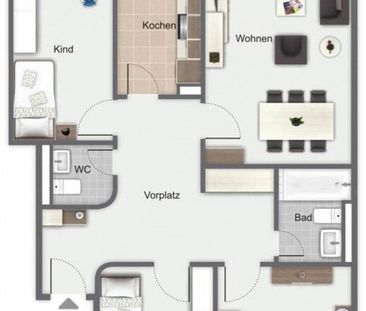 Attraktive, top 4.5-Zimmer-Eigentumswohnung in Winterthur-Seen - Foto 5