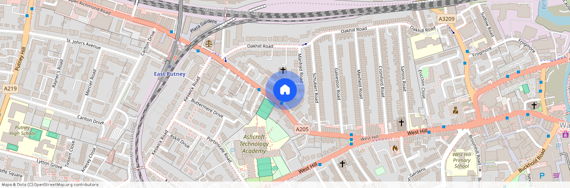 Manfred Court, Manfred Road, London