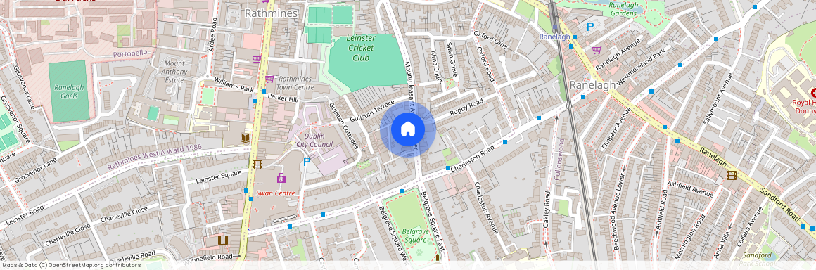Mountpleasant Avenue Upp, Belgrave Terrace, 6, Ranelagh, Dublin