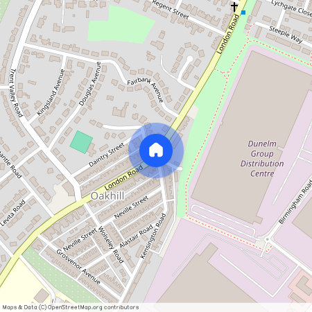 London Road, Oakhill, Stoke on Trent