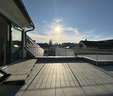 Erstbezug: Einzigartige Dachgeschosswohnung (5,5 Zimmer) mit grosse... - Foto 3