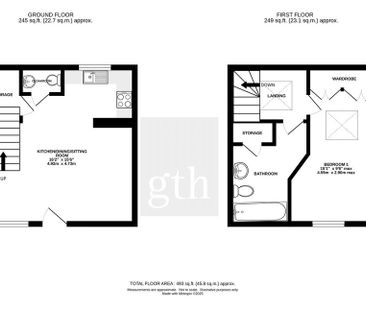 1 bedroom terraced house to rent - Photo 4