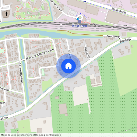 Broekdijk 40-F, Verspreide huizen Kesteren, 4041CW