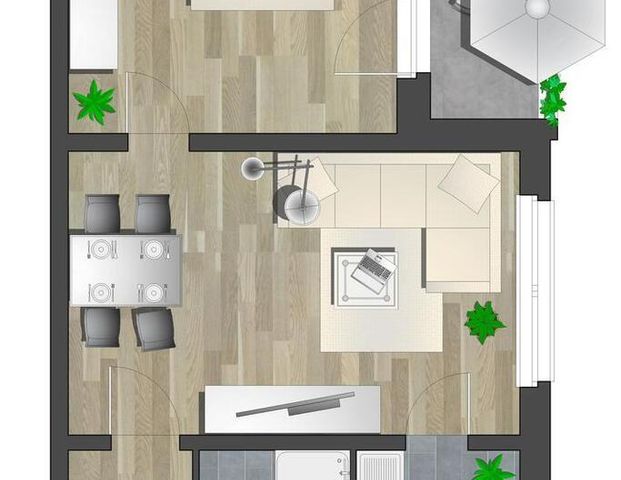2-Raum-Wohnung - Foto 1