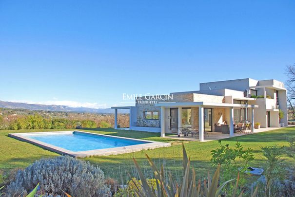 Maison contemporaine "Il Sereno" Hauteurs de Valbonne à louer - Photo 1