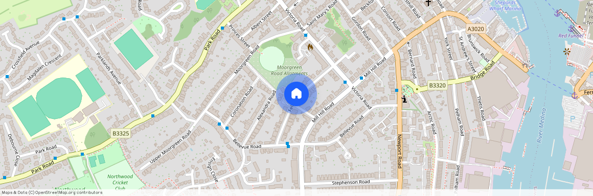 Fellows Road, Cowes, PO31