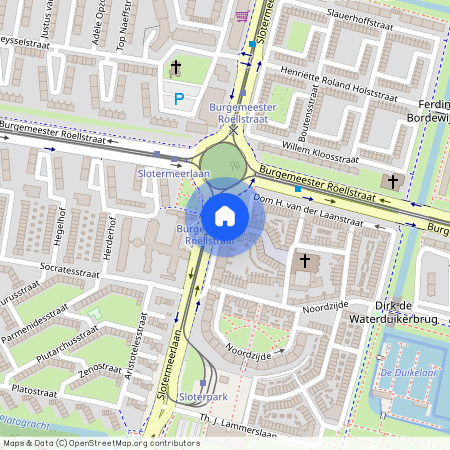 Slotermeer-Zuidoost, 1064 HB, Slotermeerlaan, Amsterdam