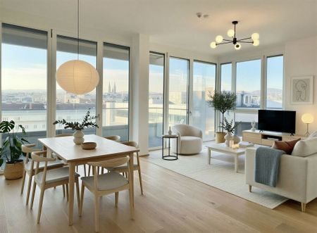 Deine 4-Zimmer-Traum-Wohnung mit hohem Wohnkomfort | 7. OG mit Lift | nahe U4 Friedensbrücke | viele Extras inklusive - Photo 2