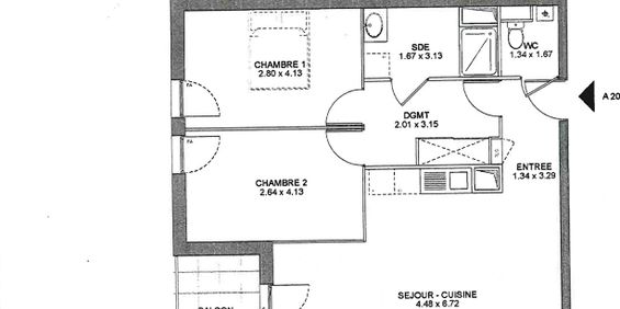 Appartement T3 Challans à louer - Photo 3