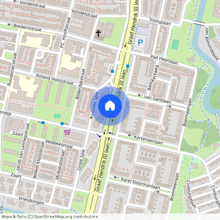 Graaf Hendrik III laan, Breda