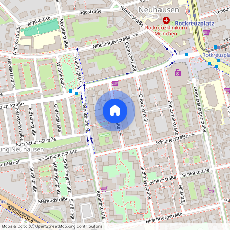 Andréestraße, 80634 Neuhausen-Nymphenburg - Neuhausen