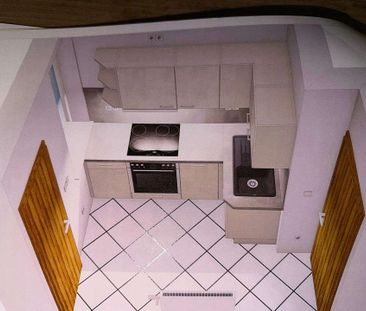 Traumhafte 3-Raumwohnung mit Einbauküche in der Radeberger Vorstadt - Foto 4