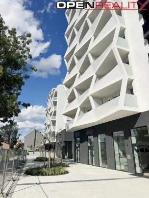 Pronájem luxusního nového bytu 2+kk s velkou terasou a garáží Brno Komárov, projekt MERIDIEM - Fotografie 1