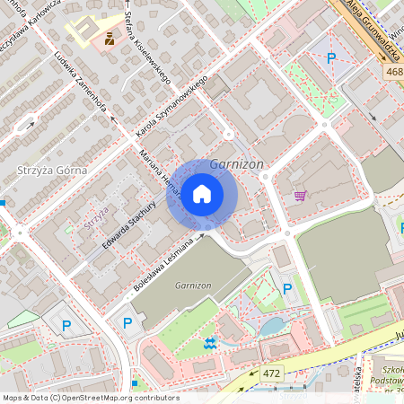 ul. Mariana Hemara, Wrzeszcz Górny, Gdańsk, pomorskie