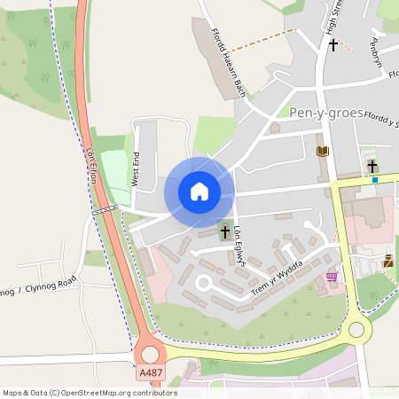 Market Place, Penygroes, LL54