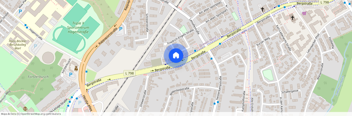 Bergstraße 192, 45770 Nordrhein-Westfalen - Marl