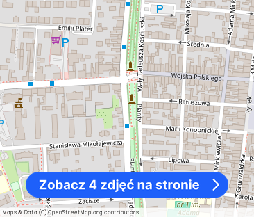 Wynajmę mieszkanie przy ul. Wały Kościuszki 21 - Zdjęcie 1