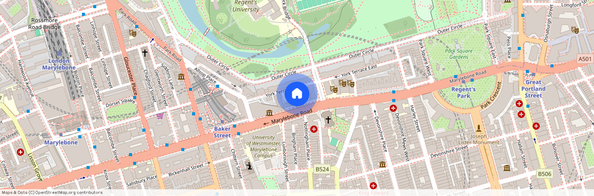 Nottingham Terrace Regents Park NW1