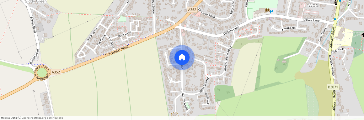 Chalk Pit Lane, Wool, Wareham