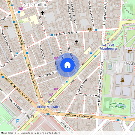 Duvivier bis 25, Rue Duvivier, Paris