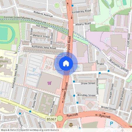 Liverpool Road, Newcastle-under-Lyme, ST5