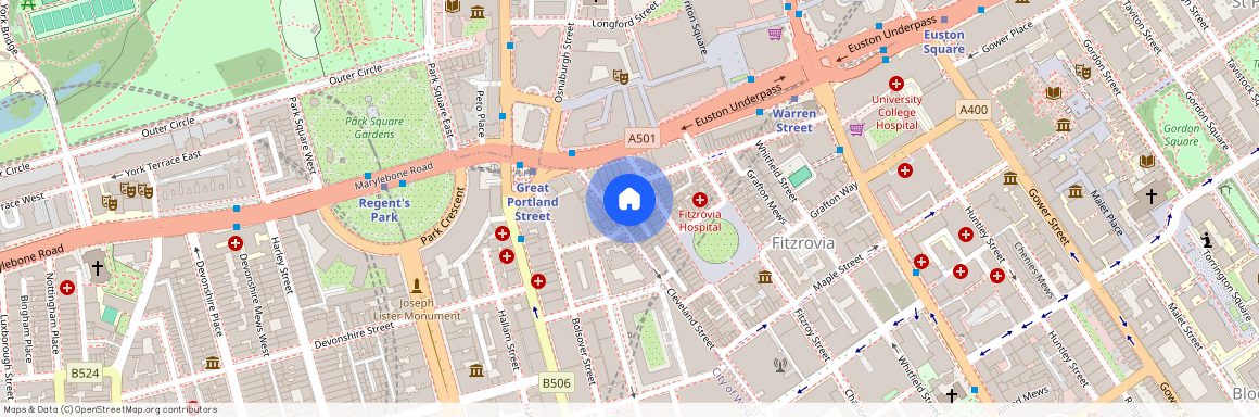 Cleveland Street, London, W1T 6PF