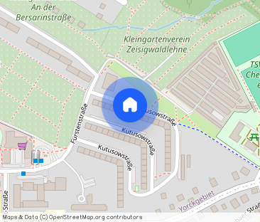 Mit Balkon und Hausgarten - Foto 1