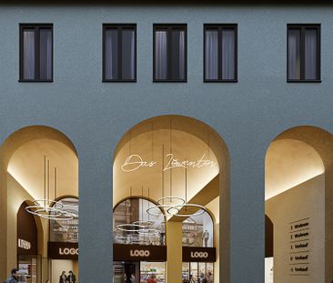 Blick über die Stadt! Helle 2-Zimmer-Neubauwohnung mit EBK - Foto 1