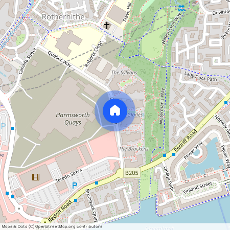 Quebec Way, Canada Water, SE16