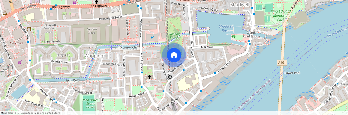 John Rennie Walk, Wapping, E1W