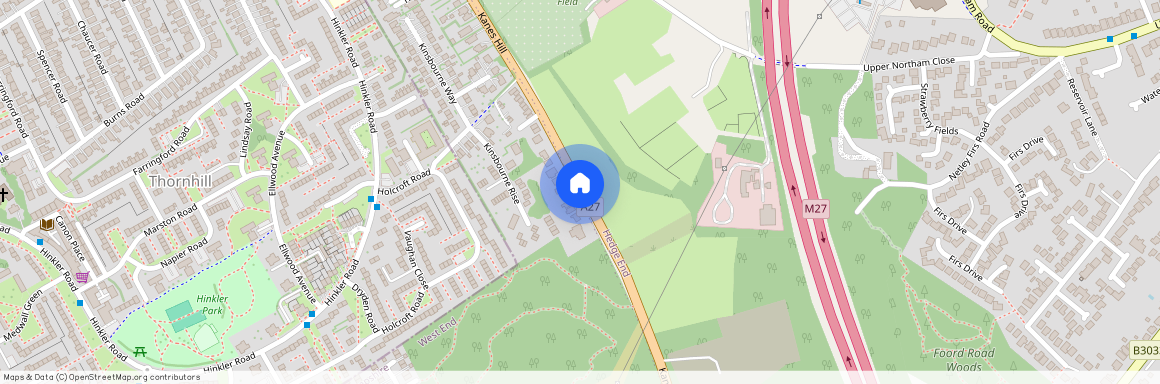 Kanes Hill, Southampton, Hampshire, SO19