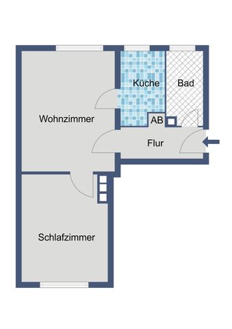 Ihre neue Wohnung - schöne Etagenwohnung mit 2-Zimmern! - Photo 5