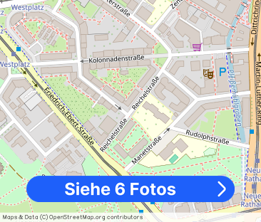 Wohnen im Zentrum: Zwei Zimmer mit Balkon, Einbauküche und Stellplatz! - Foto 1