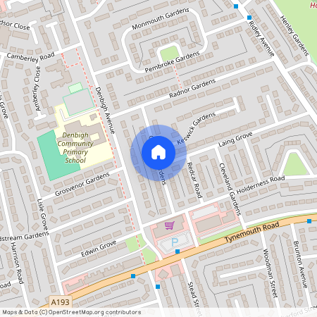 Caroline Gardens, Wallsend, NE28