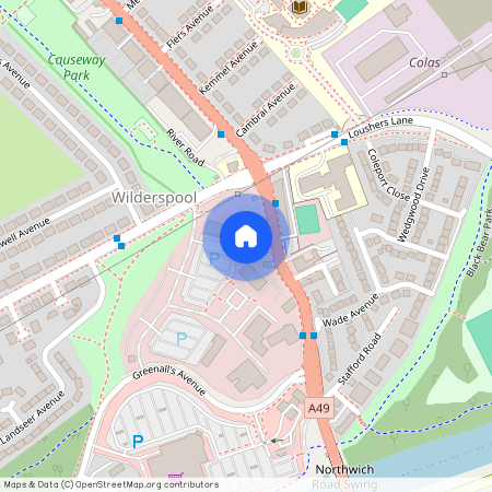 Elphins Drive, Wilderspool Park, Warrington, WA4